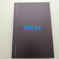 Samsung Galaxy Tab S4 black 64GB 4G sigilata, achizitie uk foto