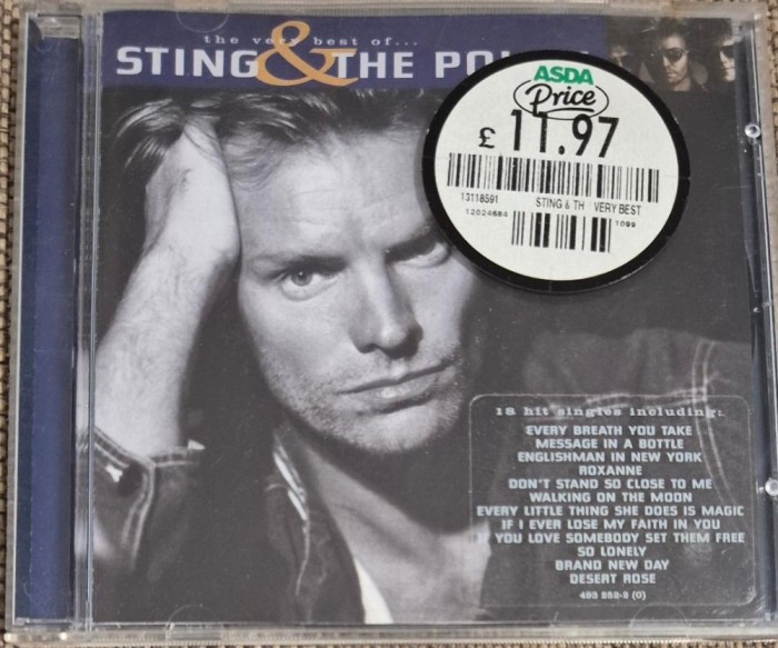cd sting &amp; the police the very best of...