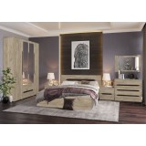 Dormitor Valencia Dulap 4 Usi Stejar K002