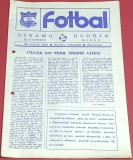 Program meci fotbal DINAMO Bucuresti - GLORIA Buzau (24.08.1986)