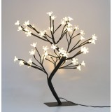 Decoratiune Luminoasa Crenguta cu Baterii 72 LED -uri Flori Alb Cald, Flippy