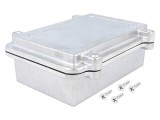 Carcasă Universală Aluminiu 112mm x 152mm x 55mm Naturală