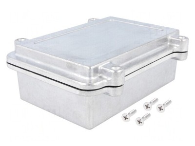 Carcasă Universală Aluminiu 112mm x 152mm x 55mm Naturală foto