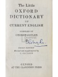 J. Coulson - The little oxford dictionary of current english (Editia: 1961)