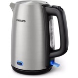 Fierbator Philips solar 2000W finisaj metalic inox 1.7l, capac cu arc, mentine la cald