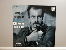 Georges Brassens ? Porte des Lilas (1972/Philips/RFG) - Vinil Single &amp;#039;7/NM foto