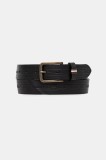 Aeronautica Militare curea de piele culoarea negru, CP0262UPL00274
