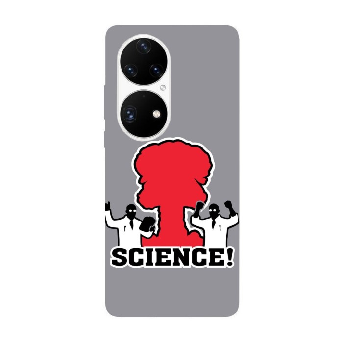 Husa compatibila cu Huawei Nova Y70 model Believe in science, Silicon, TPU, Viceversa