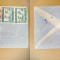 A540- Filatelie-Lot de 15 scrisori Posta Aeriana cu francatura/design deosebit.