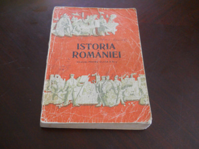 Istoria Romaniei - Manual pt. clasa a XI-a ,1966 D. Almas. A.Petric, G.Georgescu foto