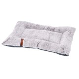 Cumpara ieftin Culcus animale textil gri bej 83 x 63 x 7 cm