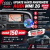 AUDI DVD HARTI GPS AUDI A4 A6 A8 Q7 DVD Harti Navigatie AUDI MMI2G ROMANIA 2023