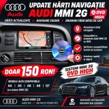 AUDI DVD HARTI GPS AUDI A4 A6 A8 Q7 DVD Harti Navigatie AUDI MMI2G ROMANIA 2023