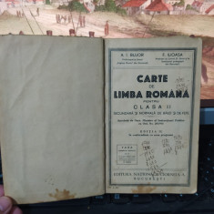 Bujor, Ilioasa, Carte de limba română clasa II, ed. II, autograf, Buc. 1937, 120