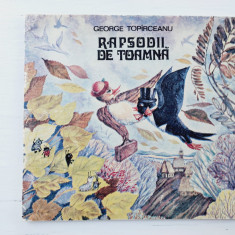 Rapsodii de toamna - George Toparceanu - editia din anul 1988