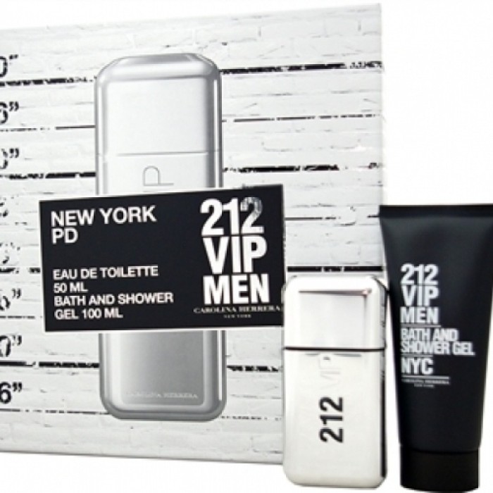 Seturi Barbati, Carolina Herrera 212 VIP Apa de Toaleta 100 ml + Gel de duș 100 ml, 100 + 100ml Seturi Barbati, Carolina Herrera 212 VIP Apa de Toaleta 100 ml + Gel de duș 100 ml, 100 + 100ml
