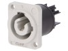 Conector Circular Mama CLIFF 3 Pini 20A 250V AC IP65 Montare Panou FM12315