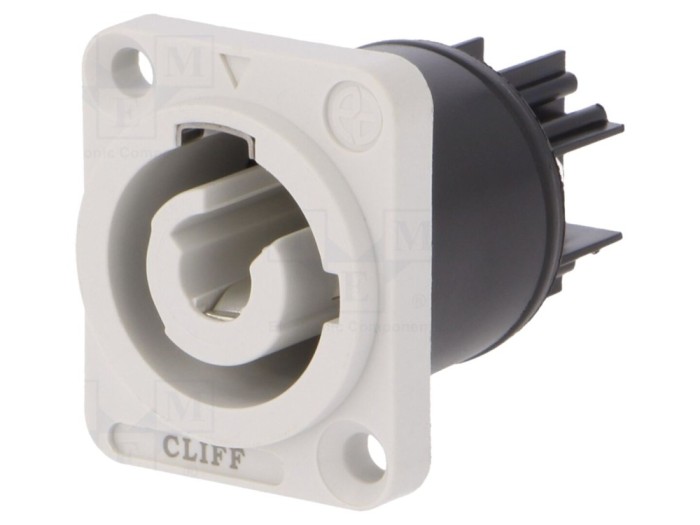 Conector circular mamă 3 pini 20A