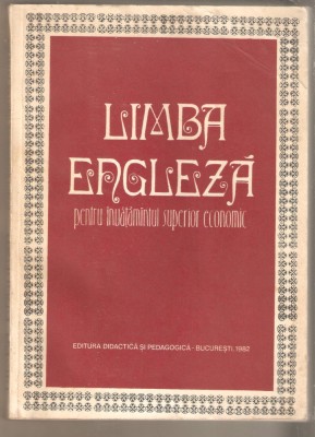 Limba engleza pentru invatamintul superior economic foto