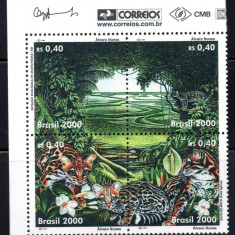 BRAZILIA 2000, Fauna, MNH, serie neuzata