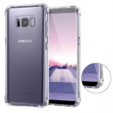 Husa silicon transparenta antisoc compatibila cu Samsung Galaxy S8 Plus