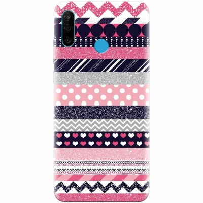 Husa silicon pentru Huawei P30 Lite, Love Pattern foto