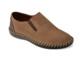 Pantofi RIEKER maro, B2460, din piele naturala