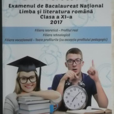 Simulare, Examenul de Bacalaureat, Limba si literatura romana, clasa a XI-a 2017