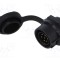 Conector circular soclu tată 7 pini 5A 250V IP67 drept LUTRONIC