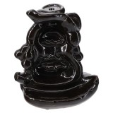 Cumpara ieftin Suport Conuri Parfumate Cascada Backflow 8 HEM - Decoratiune Casa, Efect Fum Curgator, 8.5x10 cm