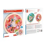 Cumpara ieftin Puzzle rotund Hape, cu 2 fete, 20 piese