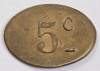 Jeton Militar Franta Saint-Maixent, E.M.I.C.C. / E.O.R., Scoala Militara Infanterie, Numismatica, Raritate Numista 97