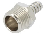 Racord push-in ştuţ alamă nichelată 10mm R 1/2