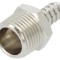 Racord push-in ştuţ alamă nichelată 10mm R 1/2