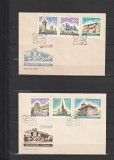 RO - FDC - MONUMENTE ISTORICE ( LP 650 ) 1967 ( 2 DIN 2 )