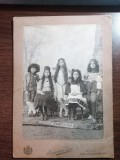 Foto pe carton Siegmund Packer Iasi copii costumati