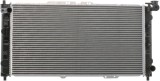Radiator Mazda 323f 94-98, motor: 1.5, 1.8, 670x341x23, Aluminiu/ Plastic etansat mecanic, BPH515200; BPH515200A