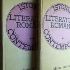 Istoria literaturii romane contemporane 3 vol Eugen Lovinescu