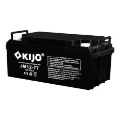 Acumulator Pb-acid AGM Deep Cycle, 12V, 77Ah, conector M8 - KIJO JM12-77