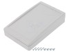 Carcasa Desktop SUPERTRONIC PP082G-S / PP082G, ABS, Gri, Compartiment Baterie, 90x144x30mm