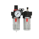 Filtru aer cu ungator si regulator de presiune 1/4, max. 1 MPa