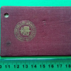 Ilfov Bucuresti Carnet Expert Contabil 1949 RPR