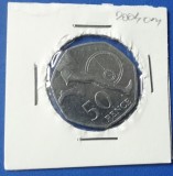 C50 - Moneda foarte veche - Anglia - fifty pence - 2004 - omagiala