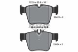 TEXTAR 2242301 Q+ set placute frana,frana disc