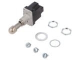 Comutator basculant SPDT ON-OFF-ON 10A 125VAC IP67