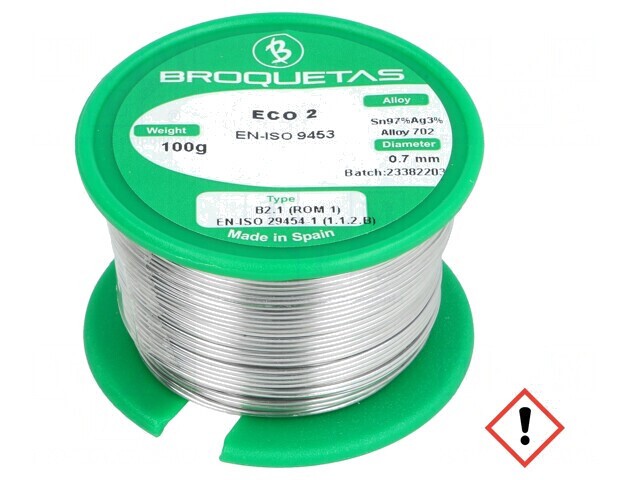 S&acirc;rmă de lipit fără plumb 0,7mm 100g