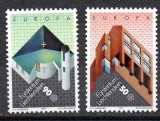 LIECHTENSTEIN 1987, EUROPA CEPT, serie neuzata, MNH