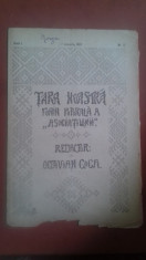 revista tara noastra .anul 1 nr 2 redactor octavian goga 36 pagini foto