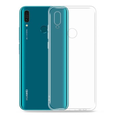 Husa Huawei Y9 2019, silicon TPU- transparent foto