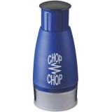 Tocator Manual Legume Fructe Dekassa Chop &amp; Chop AT-1253, Lame Inox, 2 Containere, Rosu/Albastru/Portocaliu